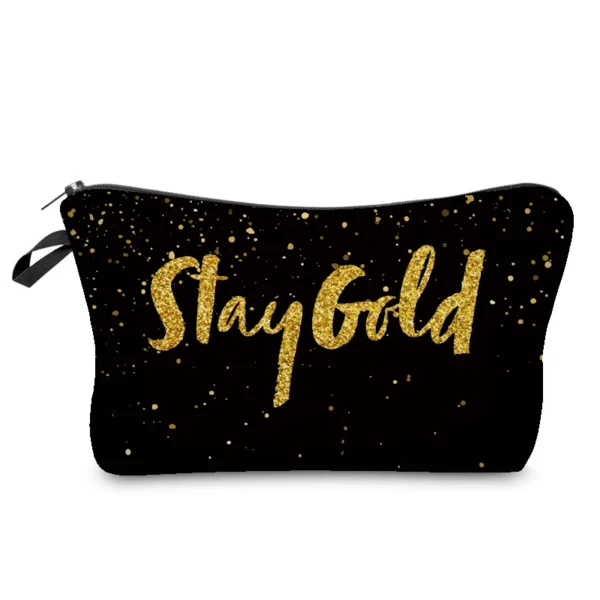 Sexy Red Lips Pattern Printed Cosmetic Bag Lady Fashion organizer bag Pouch For Trip Hot Sale Makeup Bag for Women