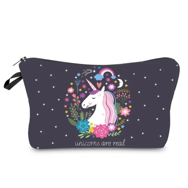 Sexy Red Lips Pattern Printed Cosmetic Bag Lady Fashion organizer bag Pouch For Trip Hot Sale Makeup Bag for Women