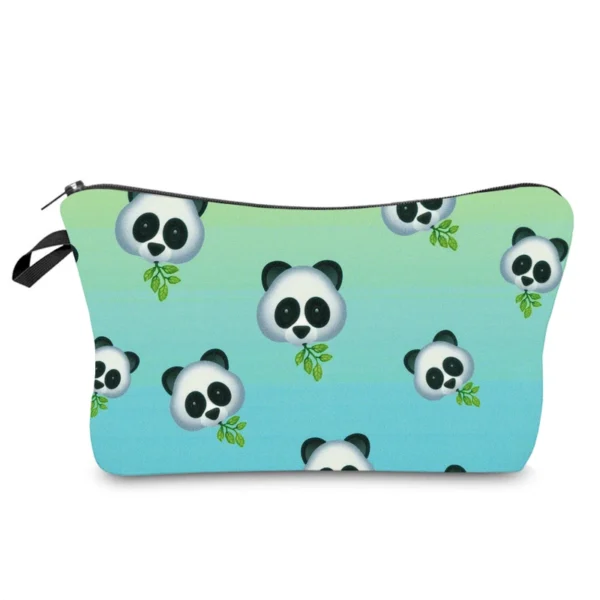 Sexy Red Lips Pattern Printed Cosmetic Bag Lady Fashion organizer bag Pouch For Trip Hot Sale Makeup Bag for Women