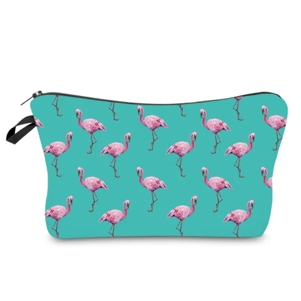 Sexy Red Lips Pattern Printed Cosmetic Bag Lady Fashion organizer bag Pouch For Trip Hot Sale Makeup Bag for Women