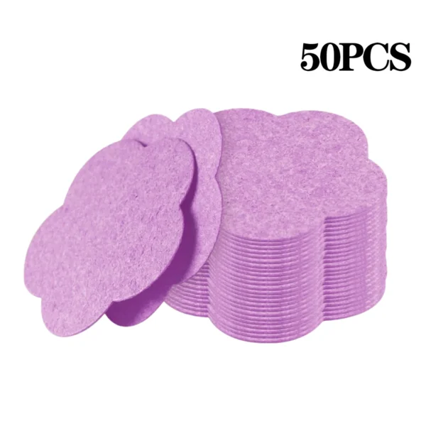 50PCS Compressed Face Wash Puff Natural Wood Pulp Sponge Foaming Face Puff Cosmetic Puff Face Cleansing Sponge