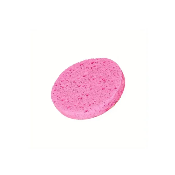 50PCS Compress Face Wash Puff Natural Wood Pulp Sponge Face Wash Puff Foaming Face Puff Cosmetic Puff Face Cleansing Sponge