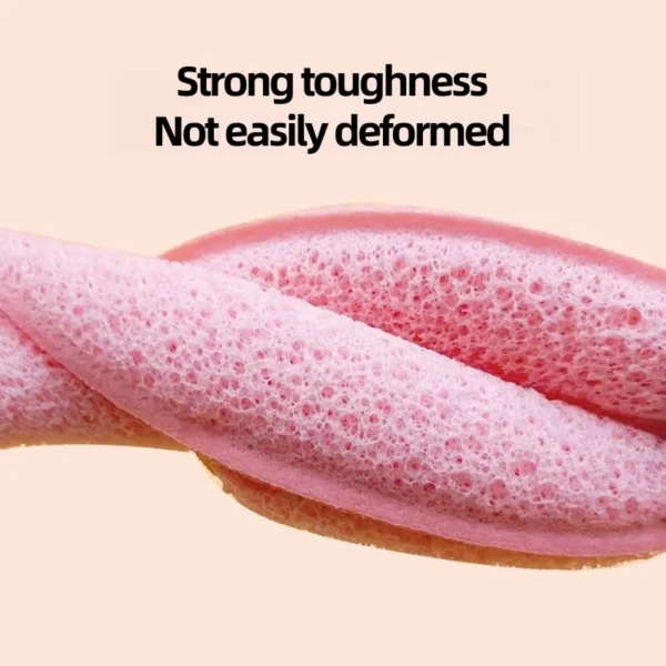 4/8/16pcs Face powder puff Natural Wood Pulp Sponge Face Wash Puff Foaming Face Puff Cosmetic Puff Face Cleansing Sponge