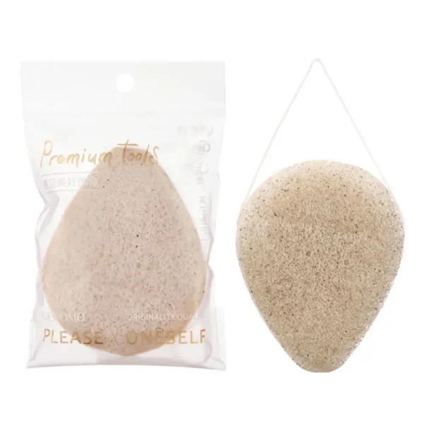 Make Up Removal Water Drop Walnut Seeds Bath Sponge Beauty Women Face Deep Cleaning Pads Reusable Soft Face Wash Puff Cosmetic