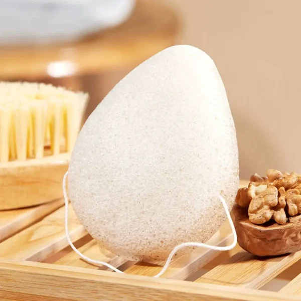 Make Up Removal Water Drop Walnut Seeds Bath Sponge Beauty Women Face Deep Cleaning Pads Reusable Soft Face Wash Puff Cosmetic
